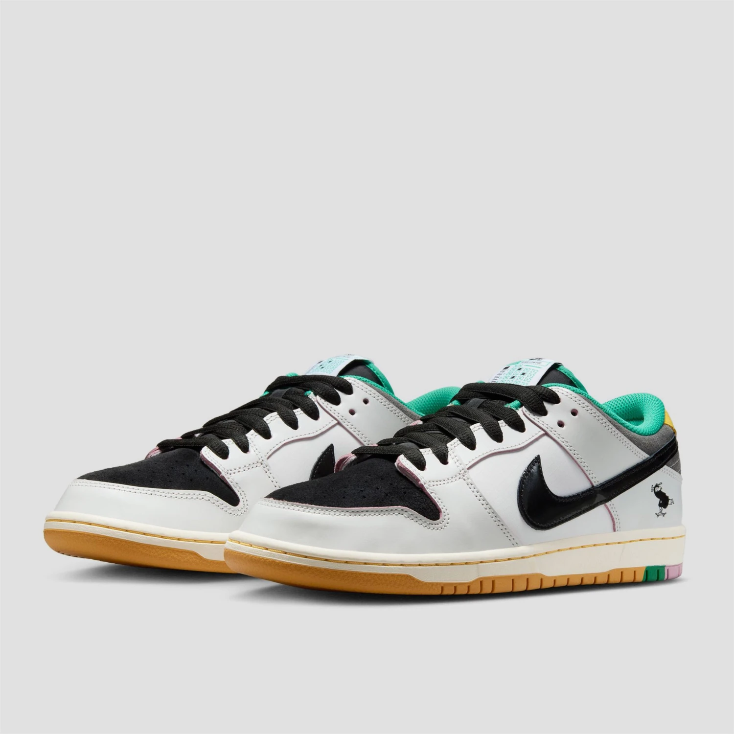 Nike SB CSEF Dunk Low Pro Summit White / Black / White / Iron Grey 2 Nike SB CSEF Dunk Low Pro Summit White / Black / White / Iron Grey - Image 2
