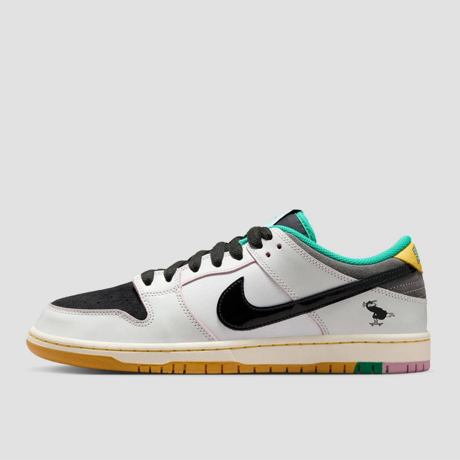 Nike SB CSEF Dunk Low Pro Summit White / Black / White / Iron Grey 5 Nike SB CSEF Dunk Low Pro Summit White / Black / White / Iron Grey - Image 5