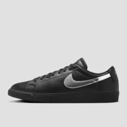 Nike SB X Dancer Zoom Blazer Low Skate Shoes Black / Metallic Silver / Black 16 Nike SB X Dancer Zoom Blazer Low Skate Shoes Black / Metallic Silver / Black -Slam City Shop HJ6703 001 07