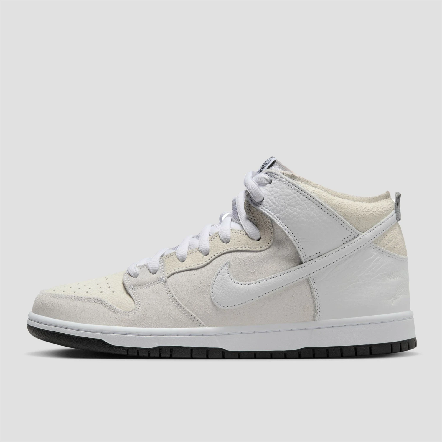 Nike SB Dunk High X Anti Hero Skate Shoes White / White / Black 5 Nike SB Dunk High X Anti Hero Skate Shoes White / White / Black - Image 5