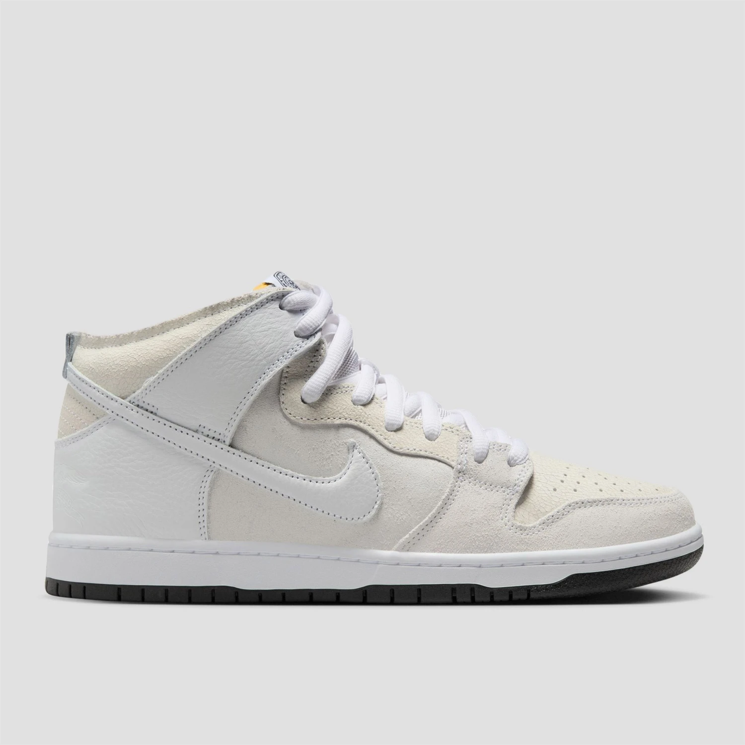 Nike SB Dunk High X Anti Hero Skate Shoes White / White / Black 1 Nike SB Dunk High X Anti Hero Skate Shoes White / White / Black