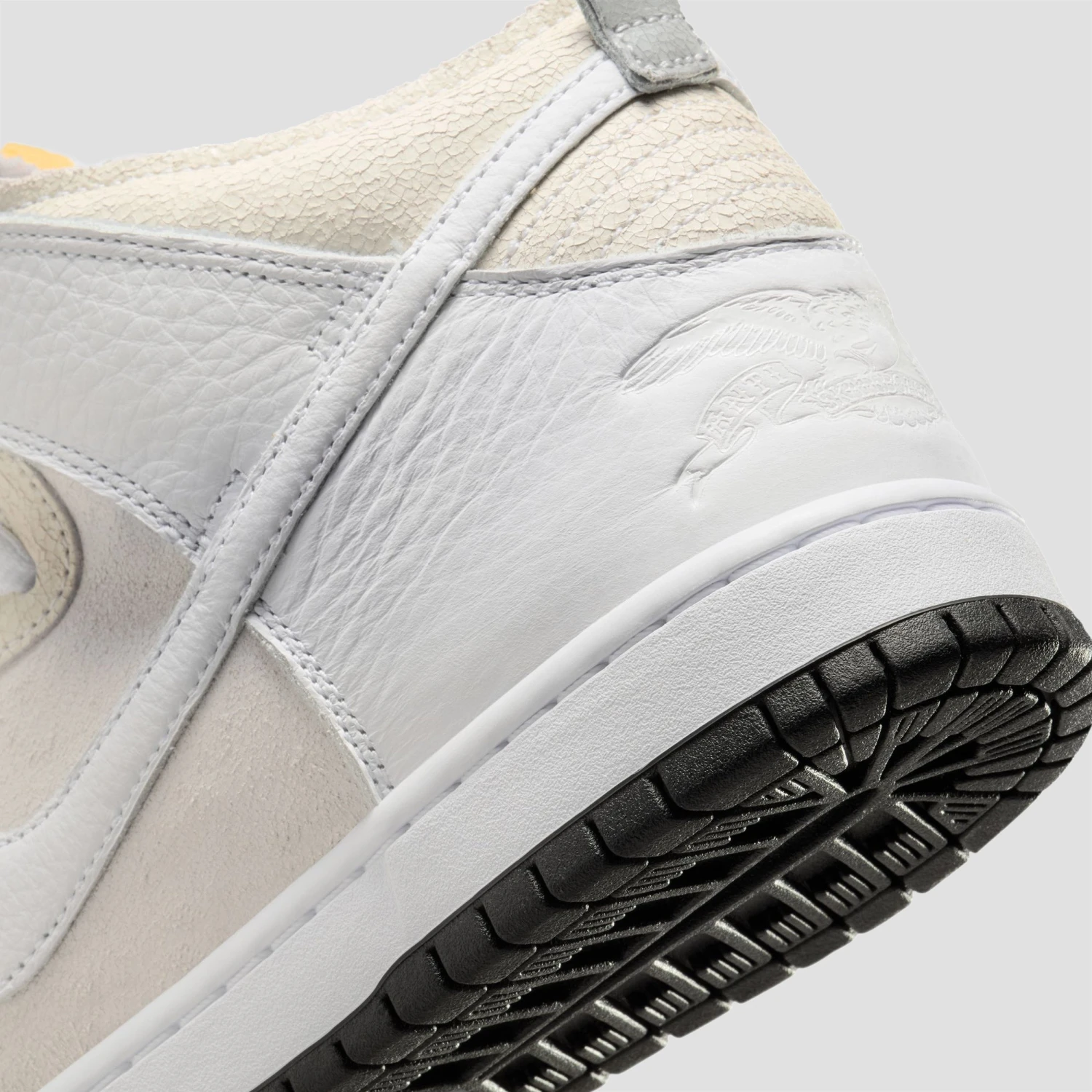 Nike SB Dunk High X Anti Hero Skate Shoes White / White / Black 8 Nike SB Dunk High X Anti Hero Skate Shoes White / White / Black - Image 8