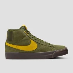 Nike SB Blazer Mid X Anti Hero Skate Shoes Rough Green / Amarillo / Rough Green
