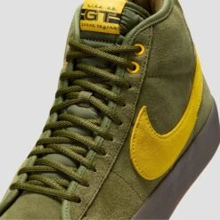 Nike SB Blazer Mid X Anti Hero Skate Shoes Rough Green / Amarillo / Rough Green -Slam City Shop HM5838 300 08