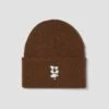 HUF Set Megablast Cuff Beanie Brown