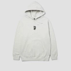 Huf Set Megablast Pullover Hoodie Ash
