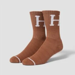 HUF Variety 3 Pack Sock Brown -Slam City Shop HUF VARIETY 3 PACK SOCK BROWN SK00767 BROWN 02