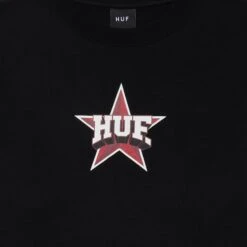 Huf All Star Crewneck Black -Slam City Shop HUFALL STAR CREWNECK BLACK PF00663 BLACK 03