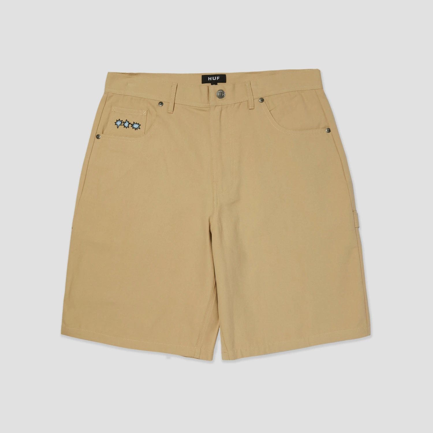 Huf Enlightenment Work Shorts Khaki 1 Huf Enlightenment Work Shorts Khaki