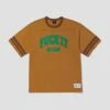 Huf Fuck It Football Shirt Caramel