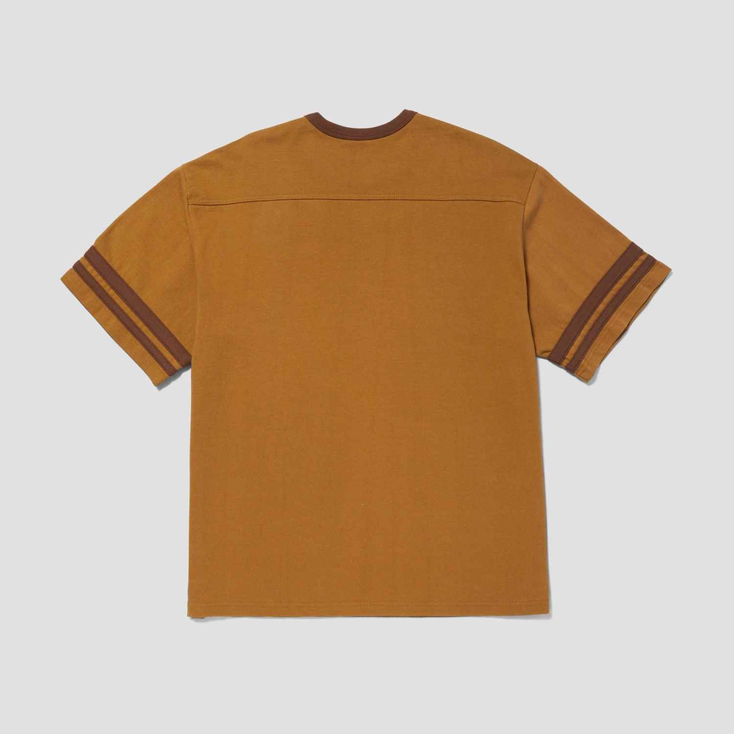 Huf Fuck It Football Shirt Caramel 2 Huf Fuck It Football Shirt Caramel - Image 2