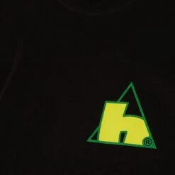 Huf High Tide T-Shirt Black -Slam City Shop HUFHIGH TIDE S S TEE BLACK TS02229 BLACK 03