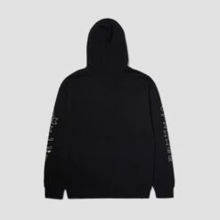 Huf X Cypress Hill Blunted Compass Pullover Hood Black -Slam City Shop HUFxCHBluntedCompassHoodBlack 3