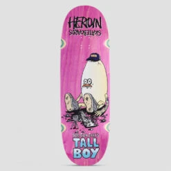 Heroin 10.25 Bail Gun Gary's Tall Boy Skateboard Deck