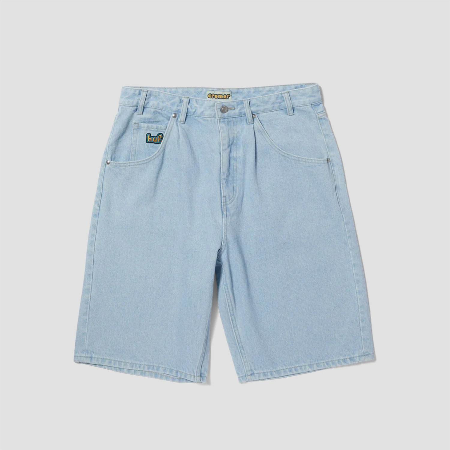 Huf Cromer Shorts Light Blue 1 Huf Cromer Shorts Light Blue
