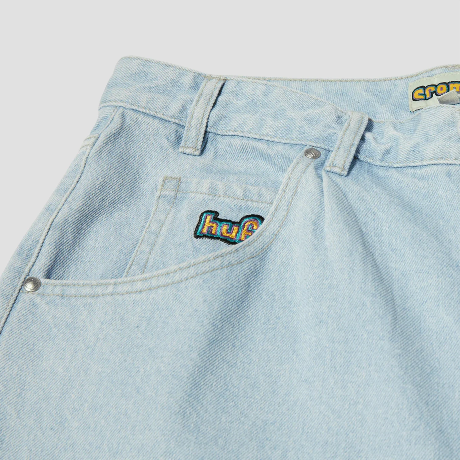 Huf Cromer Shorts Light Blue 3 Huf Cromer Shorts Light Blue - Image 3