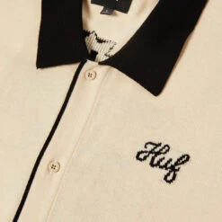 HUF Icarus Shortsleeve Knit Top Natural 6 HUF Icarus Shortsleeve Knit Top Natural -Slam City Shop ICARUS S S KNIT TOP NATURAL KN00534 NATUR 03