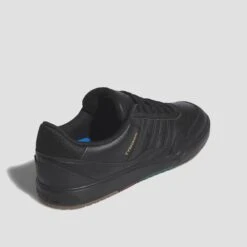 Adidas Tyshawn II Skate Shoes Black / Black / Green 13 Adidas Tyshawn II Skate Shoes Black / Black / Green -Slam City Shop IF9709 06