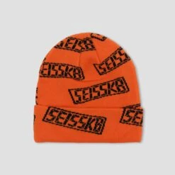 SE15SK8 Calc Beanie Orange -Slam City Shop IMG 2396