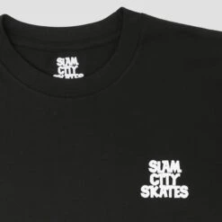 Slam City Classic Scale Logo T-Shirt Black -Slam City Shop IMG 2414