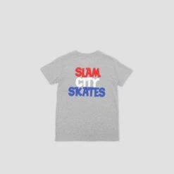 Slam City Classic Scale Logo Kids T-Shirt Heather