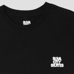 Slam City Classic Scale Logo Youth T-Shirt Black -Slam City Shop IMG 2422