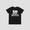 Slam City Classic Scale Logo Youth T-Shirt Black
