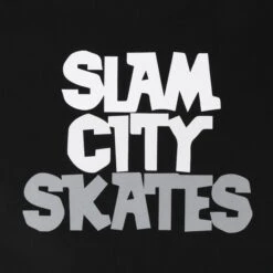 Slam City Classic Scale Logo Kids T-Shirt Black -Slam City Shop IMG 2424 cb48642f 7e41 4cdc a67d 5b0f22cf1950