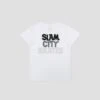 Slam City Classic Scale Logo Youth T-Shirt White