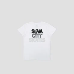 Slam City Classic Scale Logo Kids T-Shirt White
