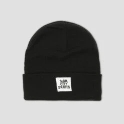 Slam City Skates Mile Beanie Black