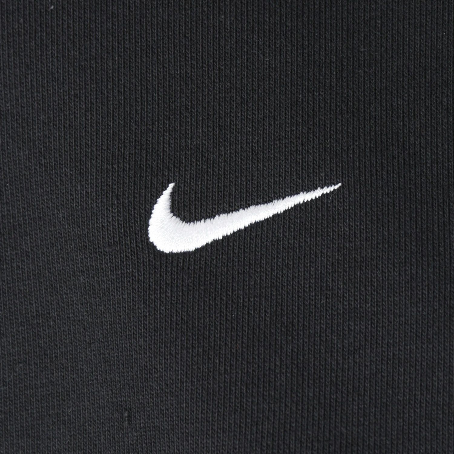 Nike Solo Swoosh 1/4 Zip Crew Black / White 3 Nike Solo Swoosh 1/4 Zip Crew Black / White - Image 3