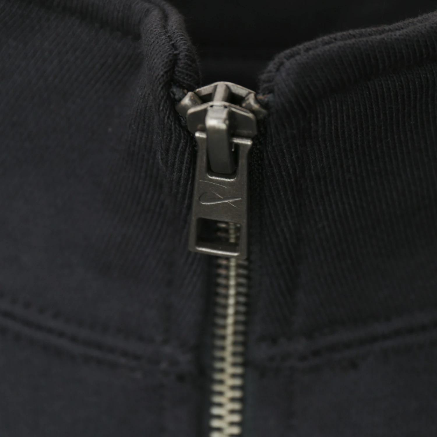 Nike Solo Swoosh 1/4 Zip Crew Black / White 4 Nike Solo Swoosh 1/4 Zip Crew Black / White - Image 4