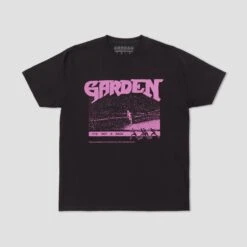 Garden Skateboards Not A Race T-Shirt Pink / Black