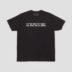 Garden Skateboards Mess T-Shirt Black