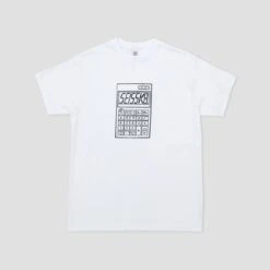SE15SK8 Calc T-Shirt White