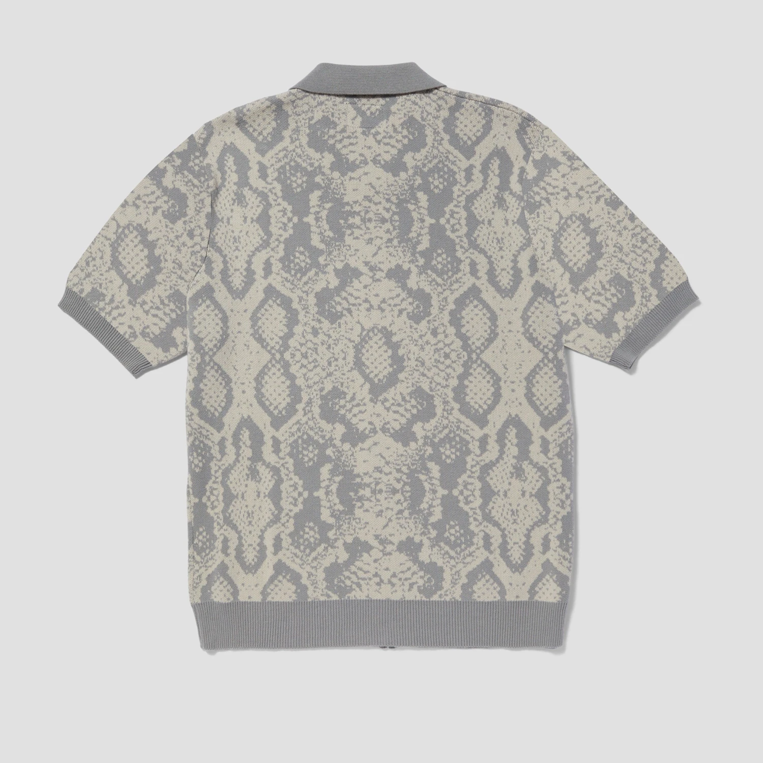 Huf Instinct Bowling Sweater Ash 2 Huf Instinct Bowling Sweater Ash - Image 2