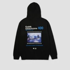 Huf X Kodak Invention Pullover Hoodie Black