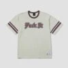 Huf Ives Football Shirt Heather Grey