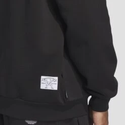 Adidas Shmoo 1/4 Zip Crew Black -Slam City Shop IZ4870 4