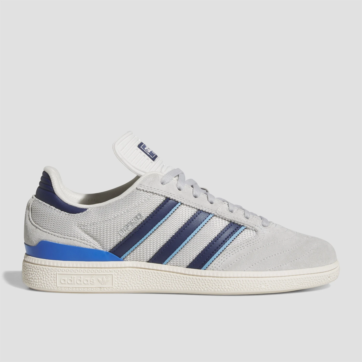 Adidas Busenitz Skate Shoes Grey Two / Dark Blue / Chalk White 1 Adidas Busenitz Skate Shoes Grey Two / Dark Blue / Chalk White
