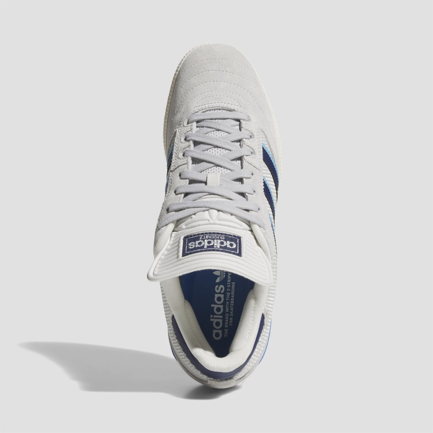 Adidas Busenitz Skate Shoes Grey Two / Dark Blue / Chalk White 2 Adidas Busenitz Skate Shoes Grey Two / Dark Blue / Chalk White - Image 2