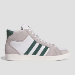 Adidas Superskate Skate Shoes Clear Granite / Collegiate Green / Crystal White