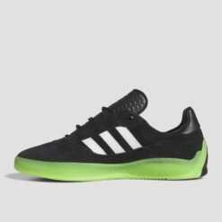 Adidas Puig Skate Shoes Core Black / White / Semi Solar Green -Slam City Shop JH8167 04