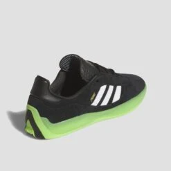 Adidas Puig Skate Shoes Core Black / White / Semi Solar Green -Slam City Shop JH8167 06