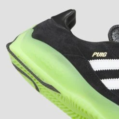Adidas Puig Skate Shoes Core Black / White / Semi Solar Green -Slam City Shop JH8167 07