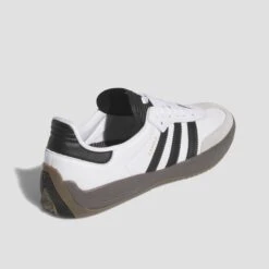 Adidas Lucas Puig Samba Skate Shoe Footwear White / Core Black / Gum 11 Adidas Lucas Puig Samba Skate Shoe Footwear White / Core Black / Gum -Slam City Shop JP5658 06