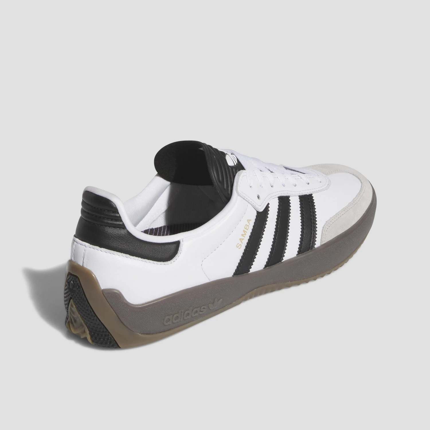 Adidas Lucas Puig Samba Skate Shoe Footwear White / Core Black / Gum 4 Adidas Lucas Puig Samba Skate Shoe Footwear White / Core Black / Gum - Image 4