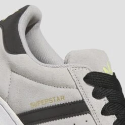 Adidas Superstar ADV Skate Shoes Grey Two / Core Black / Gold Metallic -Slam City Shop JS1425 07