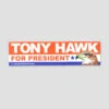 Jenkem Hawk 4 Prez Bumper Sticker